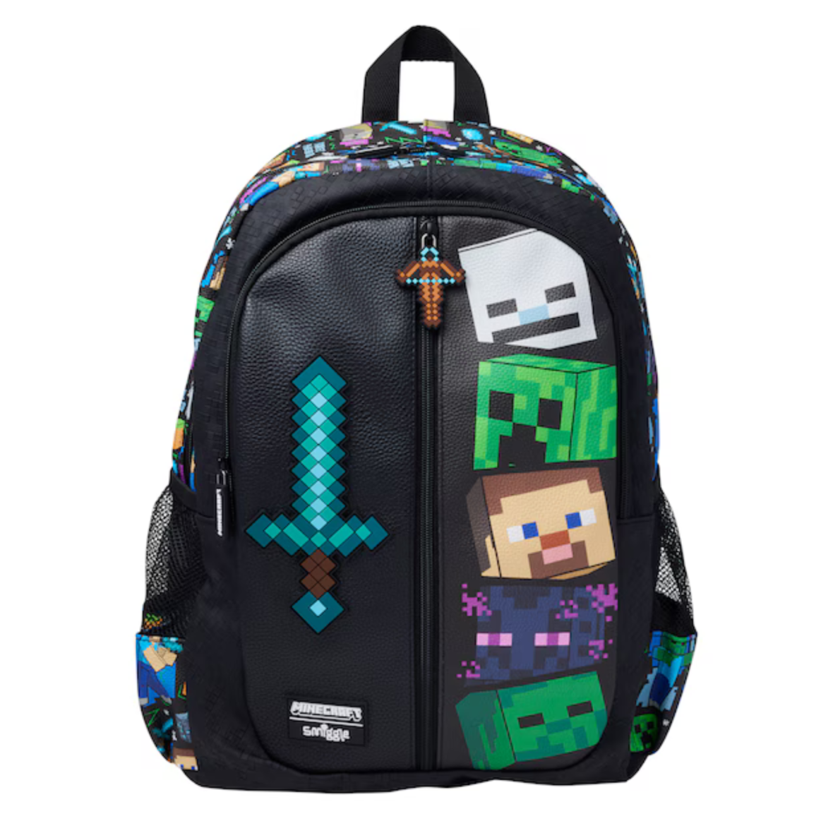Smiggle Minecraft Classic Backpack – Black