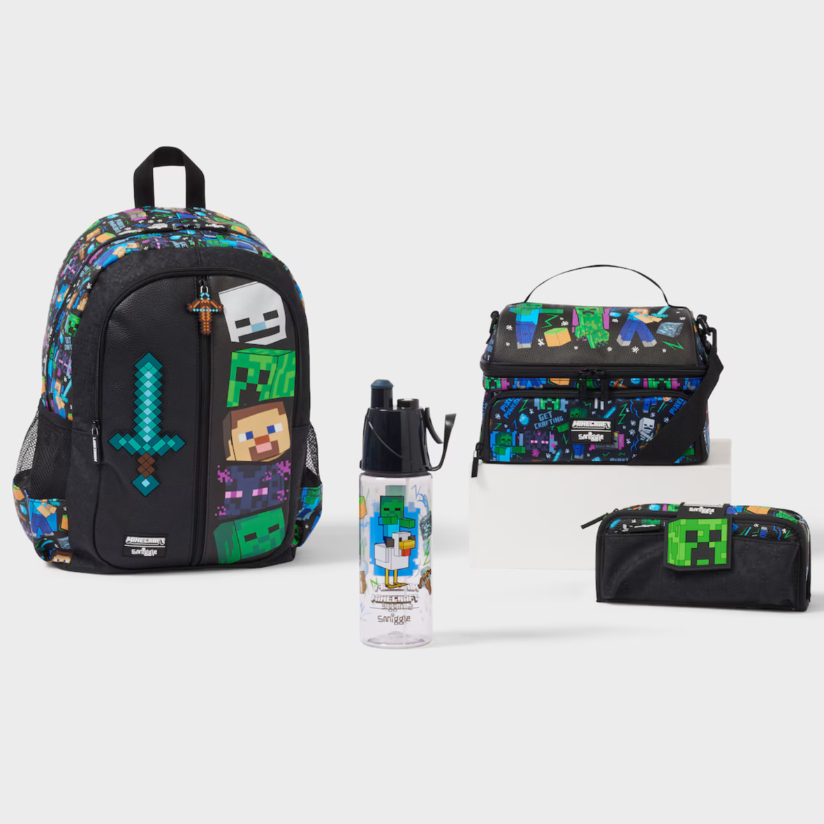Smiggle Minecraft Essentials Bundle – Black