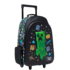 Smiggle Minecraft Trolley Backpack With Light Up Wheels 3