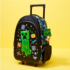 Smiggle Minecraft Trolley Backpack With Light Up Wheels 4