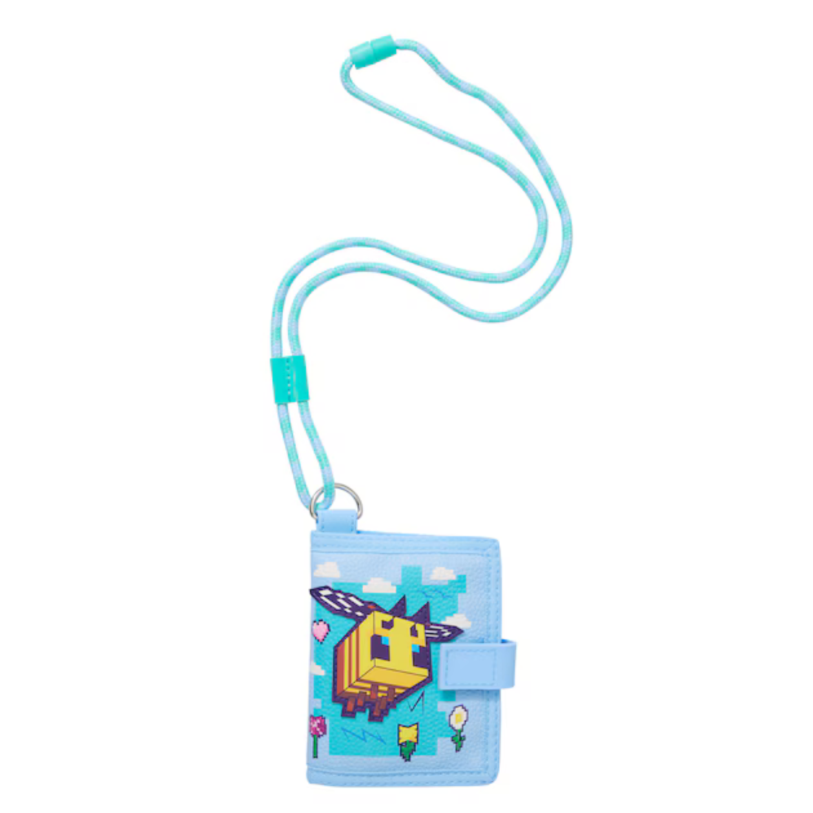 Smiggle Minecraft Character Wallet – Light Blue