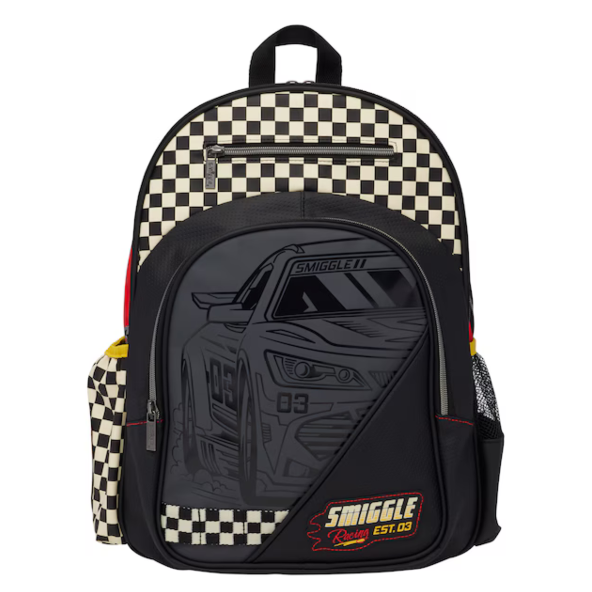 Smiggle Pit Stop Zone Backpack – Pit Stop Black