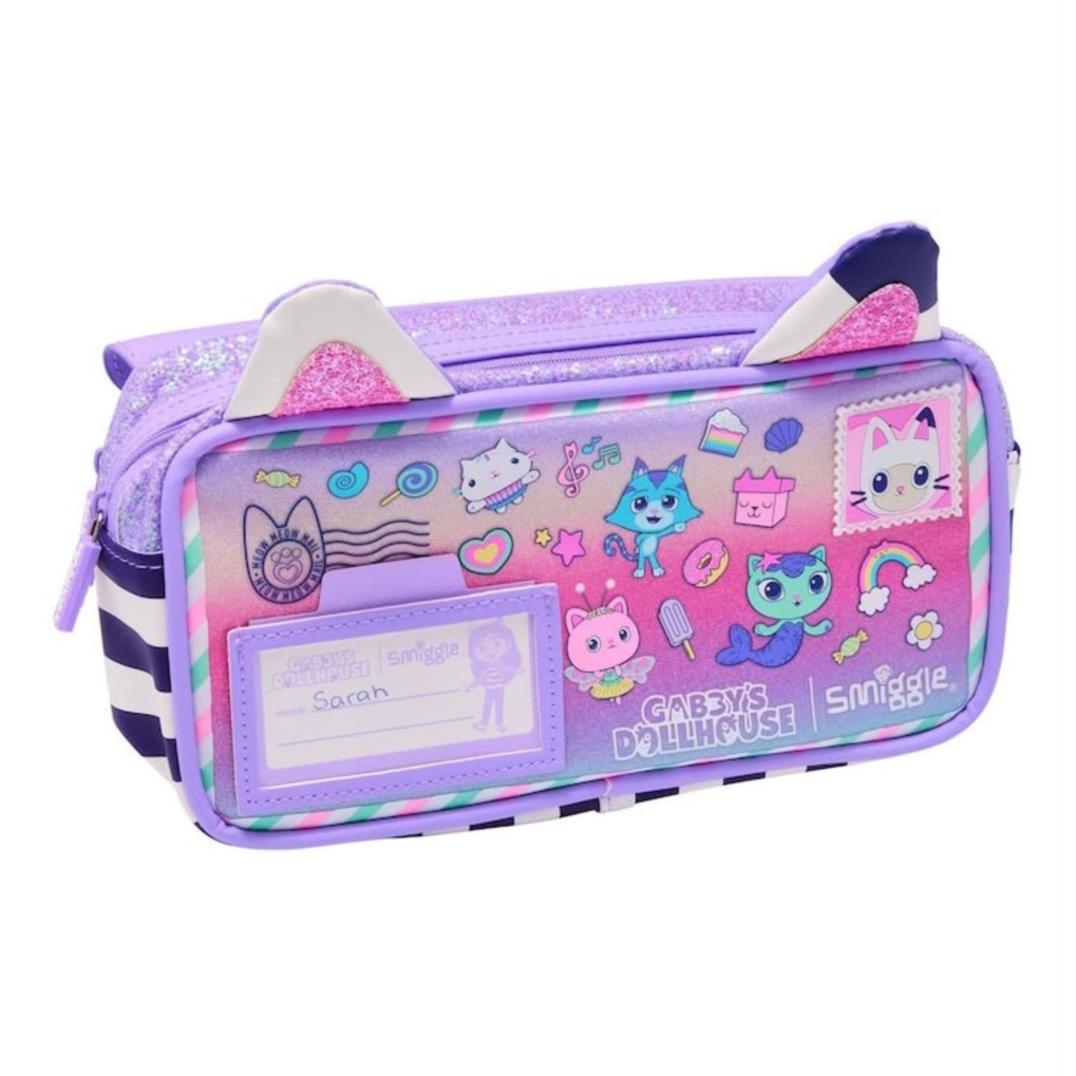 Smiggle Purple Gabby’s Dollhouse Post Pencil Case