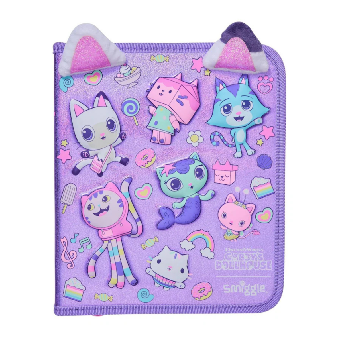 Smiggle Purple Gabby’s Dollhouse Stationery Gift Pack