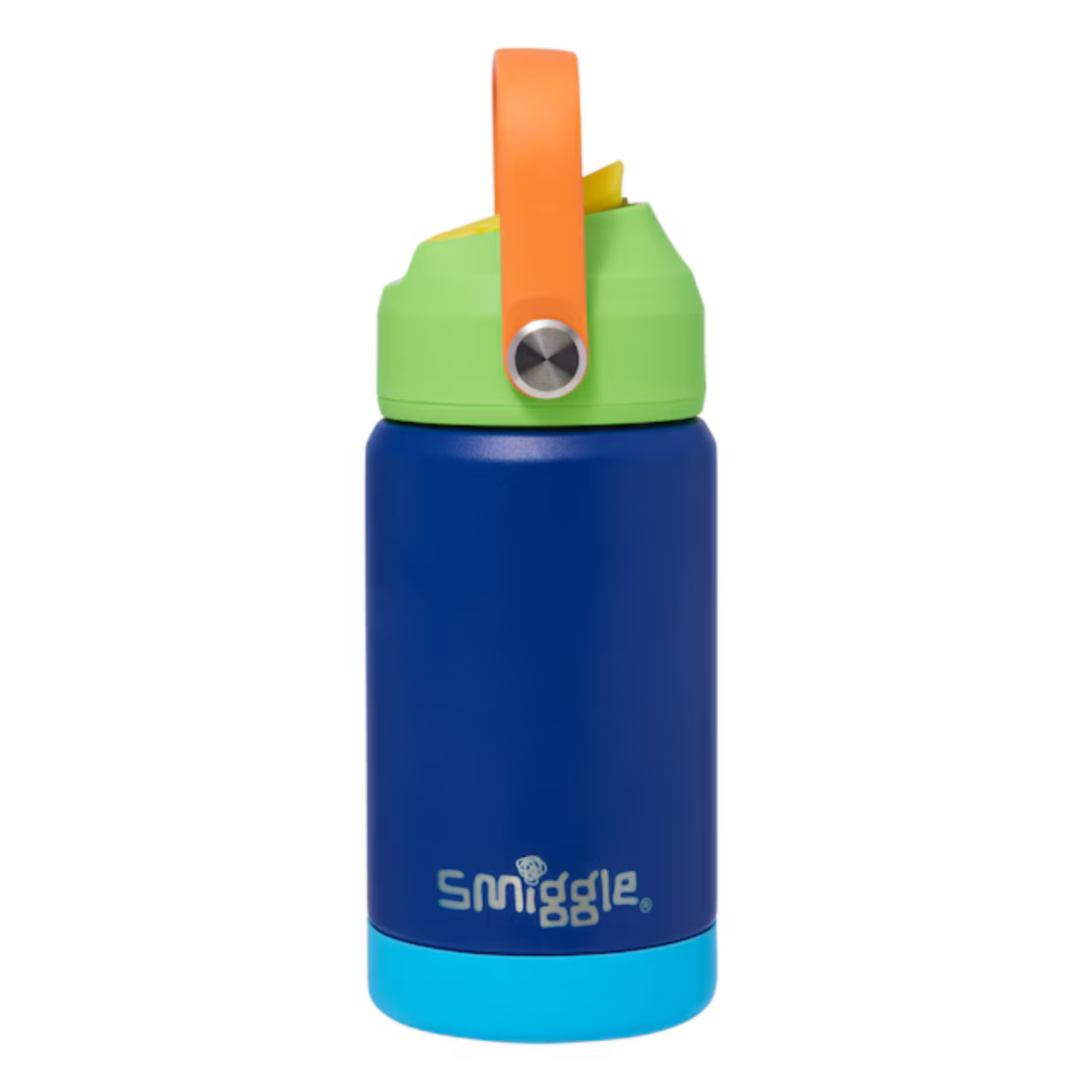 Smiggle Squiggle Insulated Stainless Steel Drink Bottle 360ml – Blue