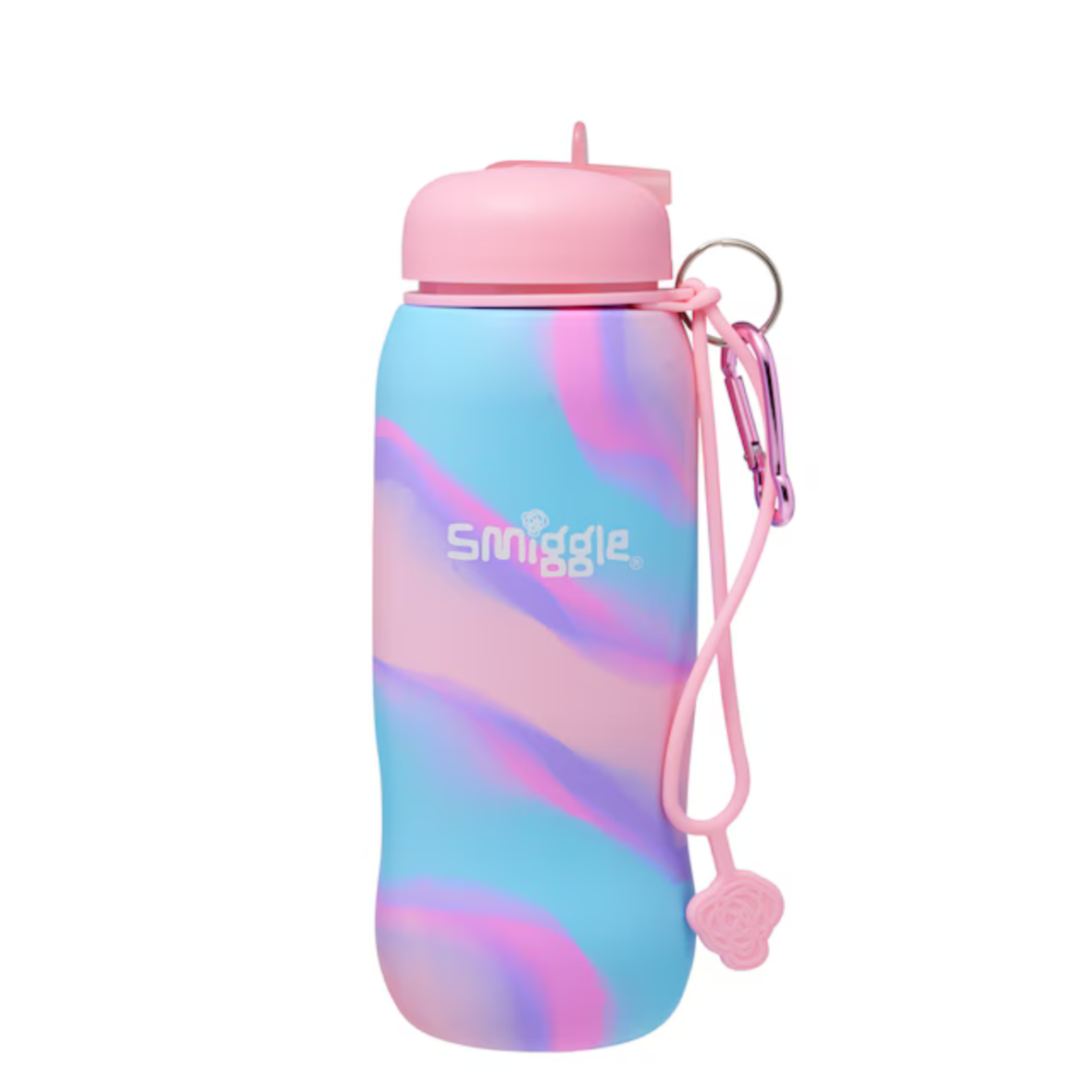 Smiggle Unreal Silicone Drink Bottle 630ml – Pink