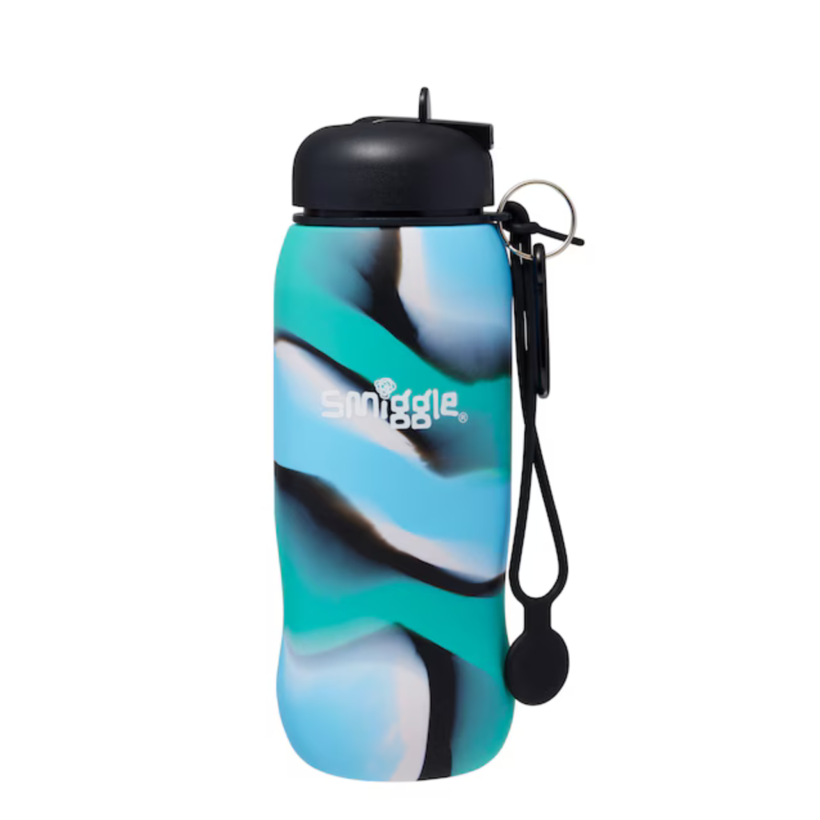 Smiggle Unreal Silicone Drink Bottle 630ml – Blue Green