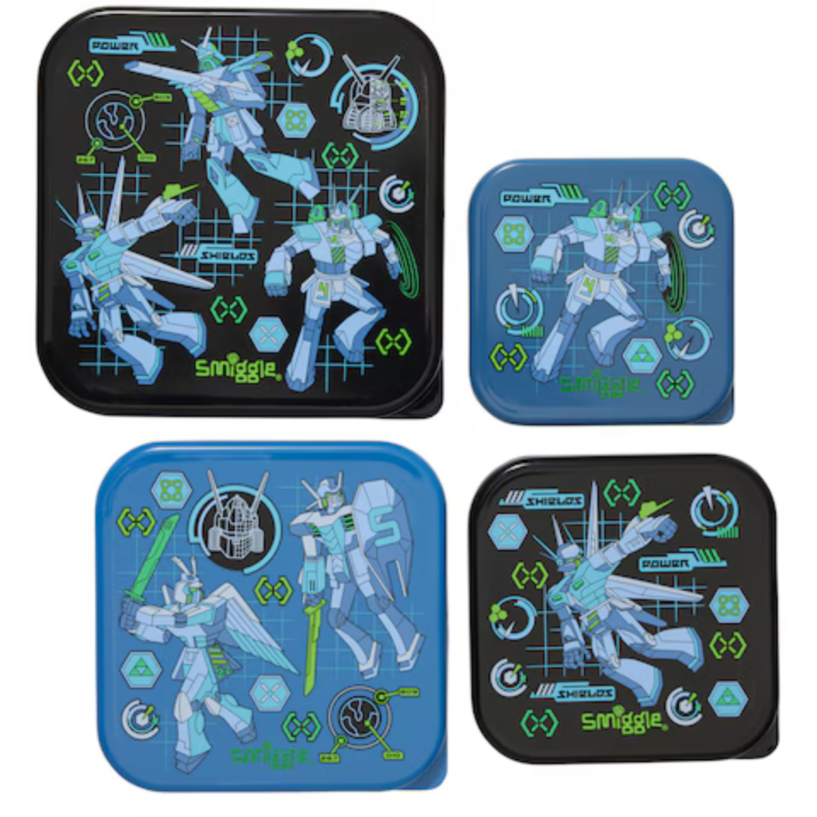 Smiggle Weekend 4 In 1 Containers (2)