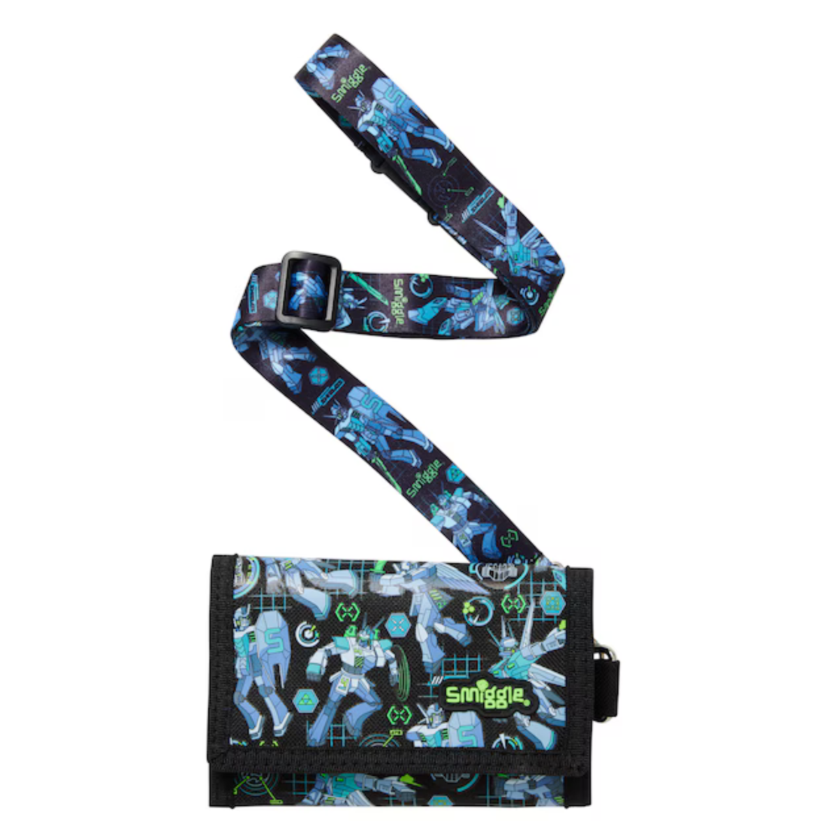Smiggle Weekend Lanyard Wallet – Black