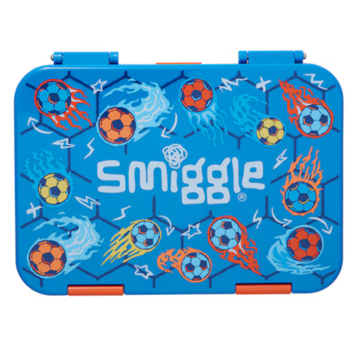Smiggle Weekend Medium Bento Lunchbox – Mid Blue