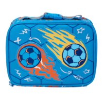 Smiggle Weekend Teeny Tiny Square Lunchbox - Mid Blue