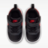 Nike Court Borough Low BabyToddler BlackAnthraciteWhiteUniversity Red 2