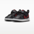 Nike Court Borough Low BabyToddler BlackAnthraciteWhiteUniversity Red 3