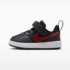 Nike Court Borough Low BabyToddler BlackAnthraciteWhiteUniversity Red 5