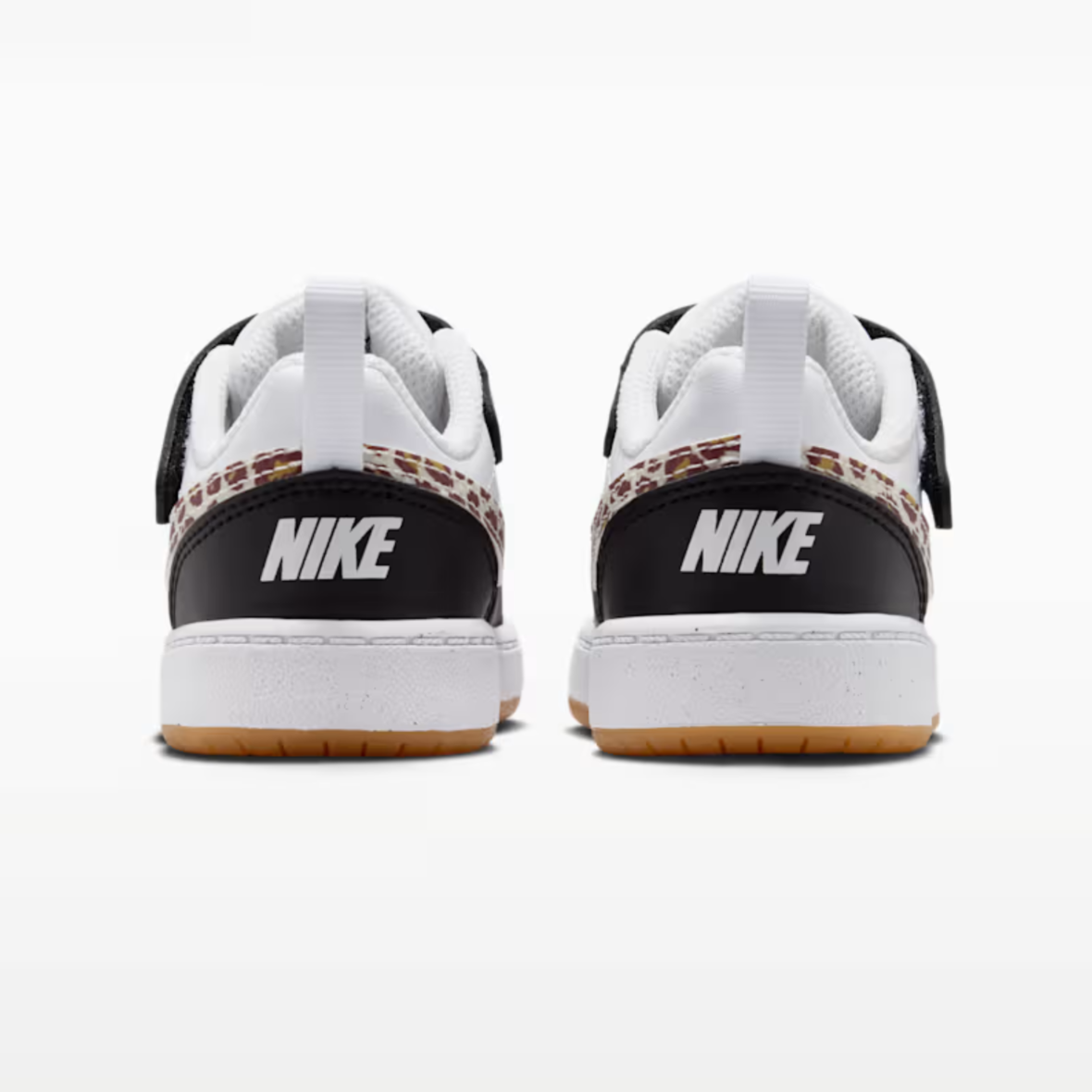 Nike Court Borough Low – BabyToddler – BlackWhiteGum Medium BrownWhite (4)