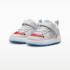 Nike Court Borough Low BabyToddler Pure PlatinumUniversity RedGame RoyalWolf Grey 3