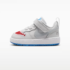 Nike Court Borough Low BabyToddler Pure PlatinumUniversity RedGame RoyalWolf Grey 5