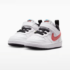 Nike Court Borough Low BabyToddler WhitePicante RedBarely VoltCurrent Blue 3