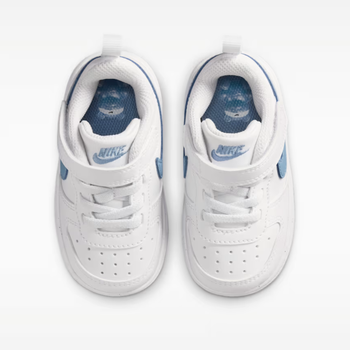 Nike Court Borough Low – BabyToddler – WhiteWork Blue (2)