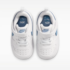 Nike Court Borough Low BabyToddler WhiteWork Blue 2