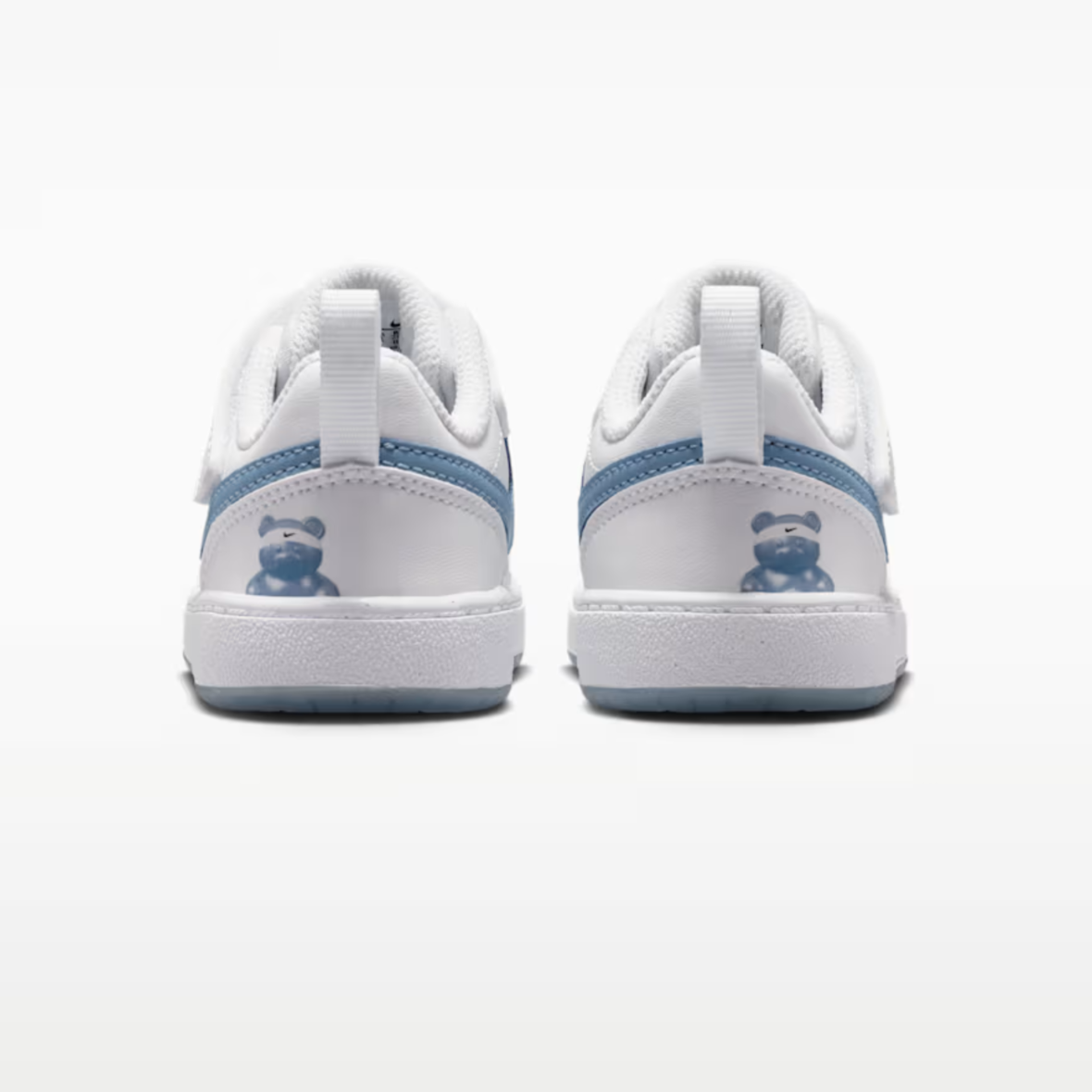 Nike Court Borough Low – BabyToddler – WhiteWork Blue (4)