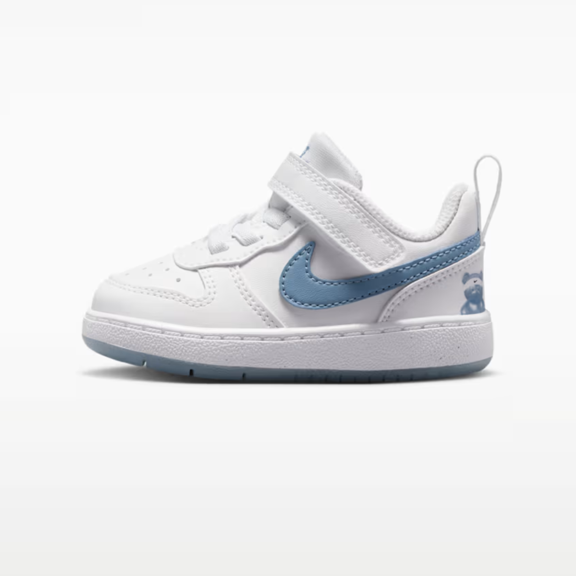 Nike Court Borough Low – BabyToddler – WhiteWork Blue (5)