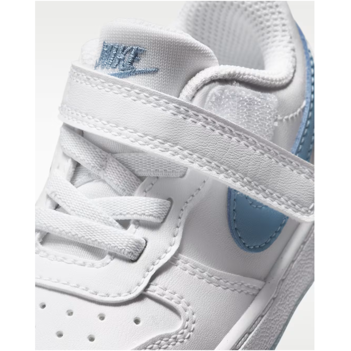 Nike Court Borough Low – BabyToddler – WhiteWork Blue (7)