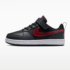 Nike Court Borough Low Little Kids BlackAnthraciteWhiteUniversity Red 5