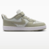 Nike Court Borough Low Little Kids Light SilverWhiteSpruce Fog 1