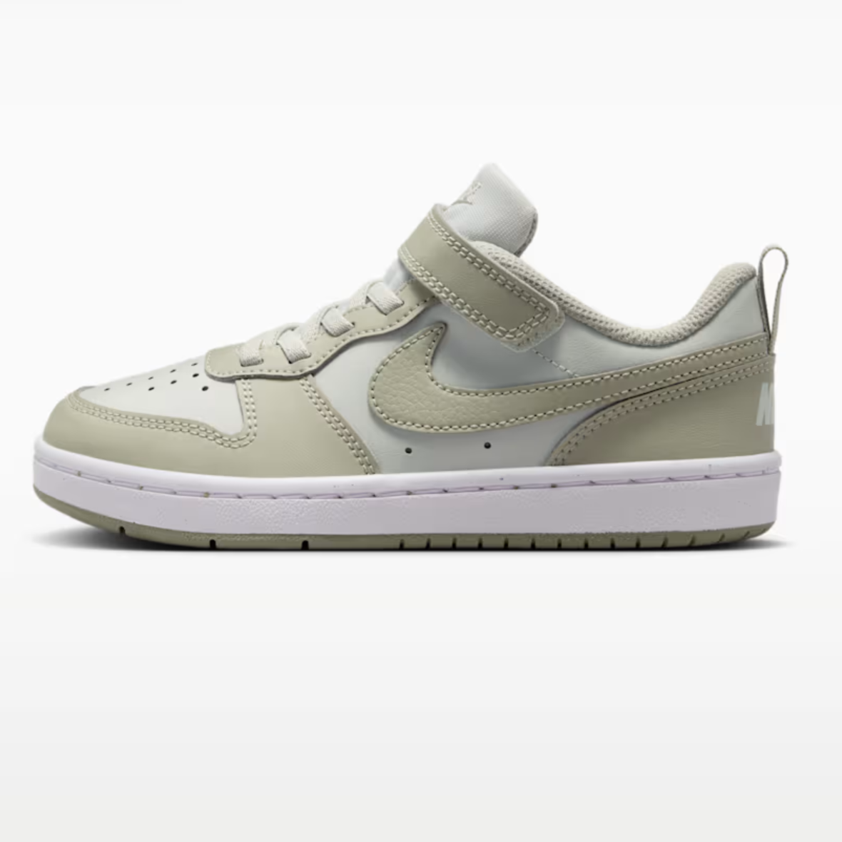 Nike Court Borough Low – Little Kids – Light SilverWhiteSpruce Fog (5)
