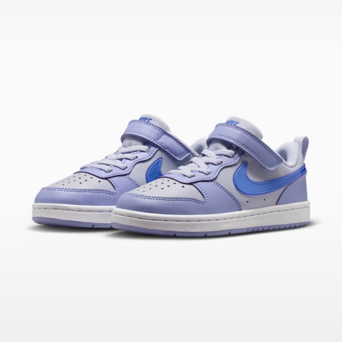 Nike Court Borough Low – Little Kids – Light ThistleGhostWhiteLapis (3)