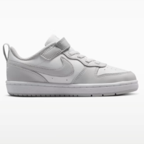 Nike Court Borough Low - Little Kids - Off WhiteWhiteGrey Fog (1)