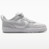 Nike Court Borough Low Little Kids Off WhiteWhiteGrey Fog 1