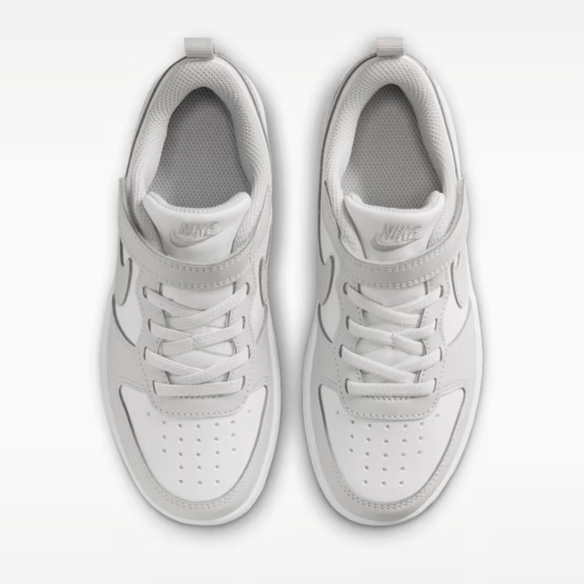 Nike Court Borough Low – Little Kids – Off WhiteWhiteGrey Fog (2)
