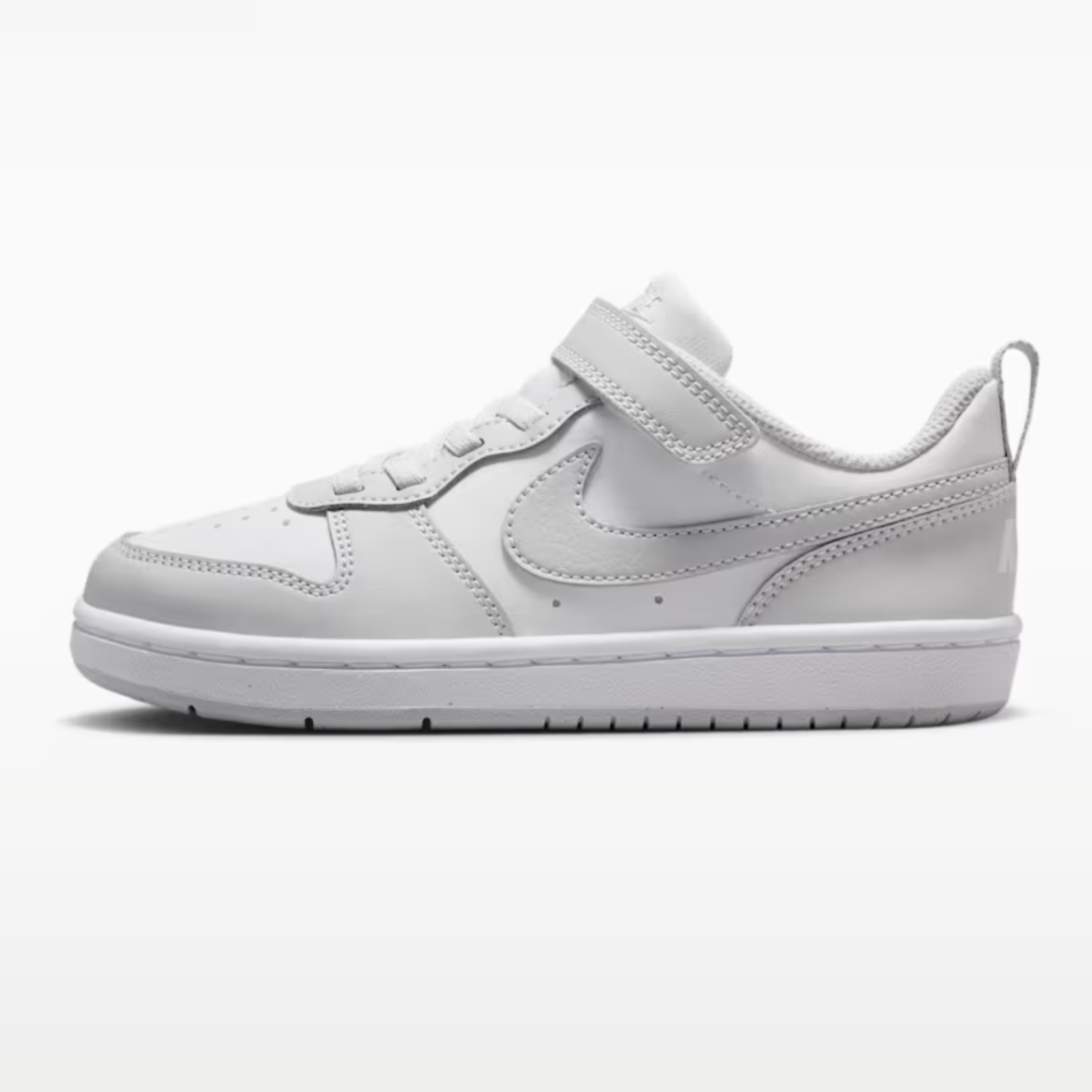 Nike Court Borough Low – Little Kids – Off WhiteWhiteGrey Fog (5)