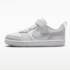 Nike Court Borough Low Little Kids Off WhiteWhiteGrey Fog 5