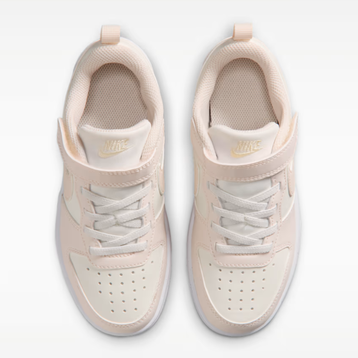 Nike Court Borough Low – Little Kids – SailWhiteChalk (2)