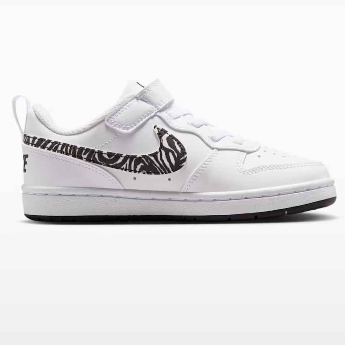 Nike Court Borough Low – Little Kids – White/Black