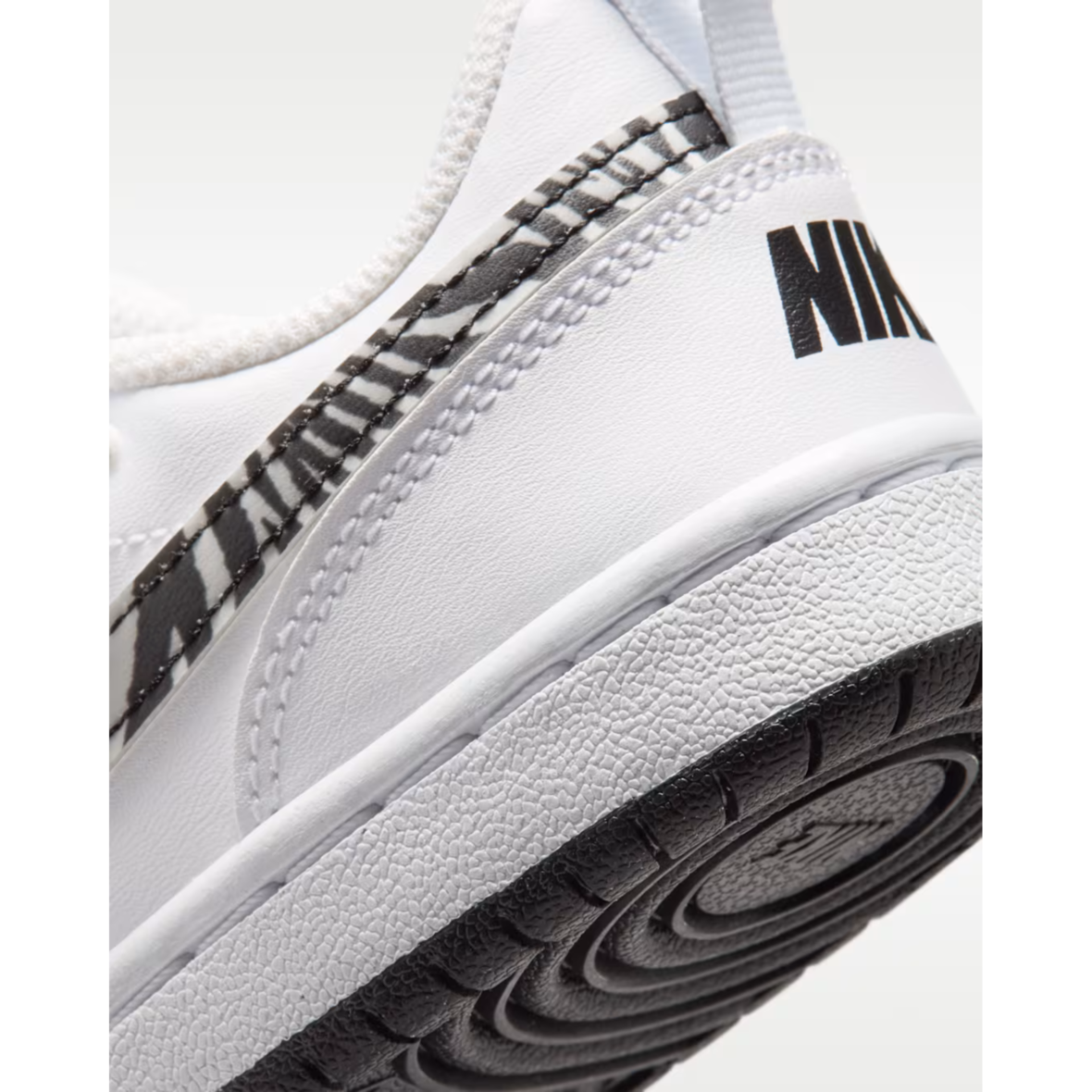Nike Court Borough Low – Little Kids – WhiteBlack (8)