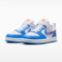Nike Court Borough Low Little Kids WhiteBright VioletTurf OrangeBlue Crystal 3