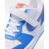 Nike Court Borough Low Little Kids WhiteBright VioletTurf OrangeBlue Crystal 7