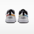 Nike Court Borough Low Little Kids WhitePicante RedBarely VoltCurrent Blue 4