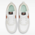 Nike Court Borough Low Little Kids WhiteSummit WhiteDark Smoke GreyMetallic Red Bronze 2