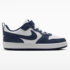 Nike Court Borough Low Little Kids WhiteWhiteMidnight Navy 1