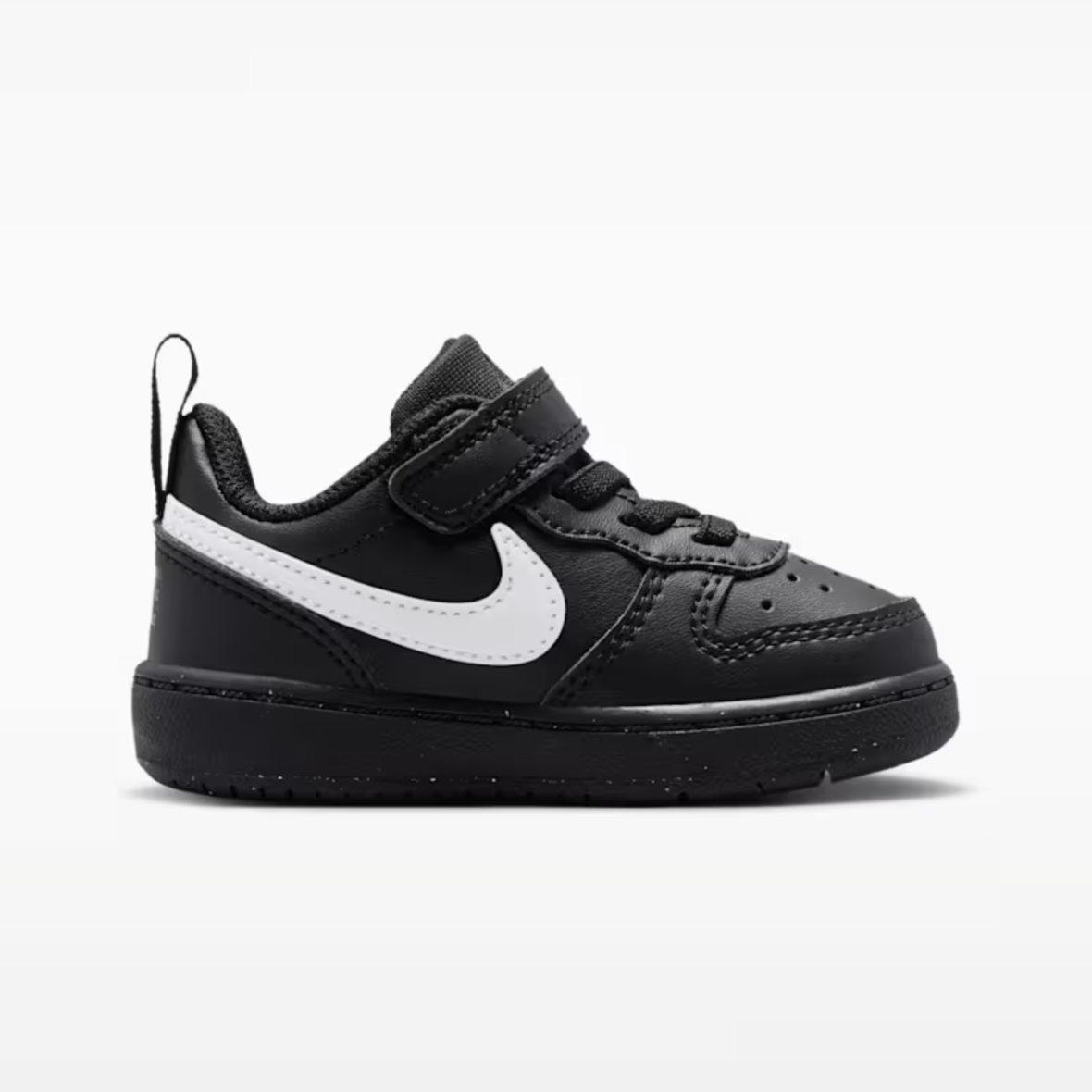 Nike Court Borough Low Recraft – BabyToddler – Black/Black/White