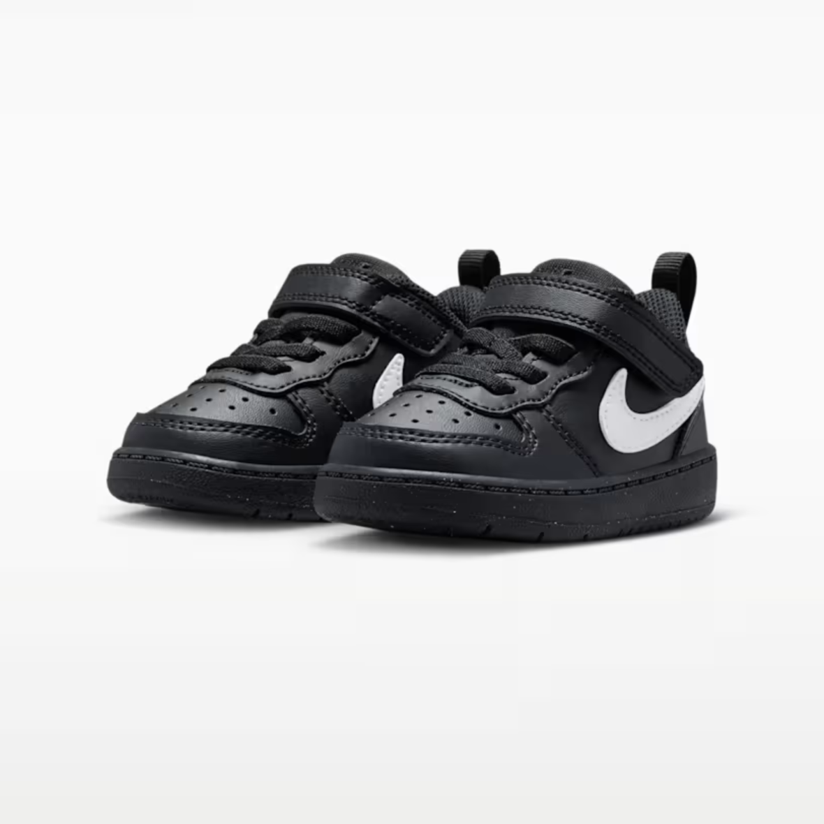 Nike Court Borough Low Recraft – BabyToddler – BlackBlackWhite (3)