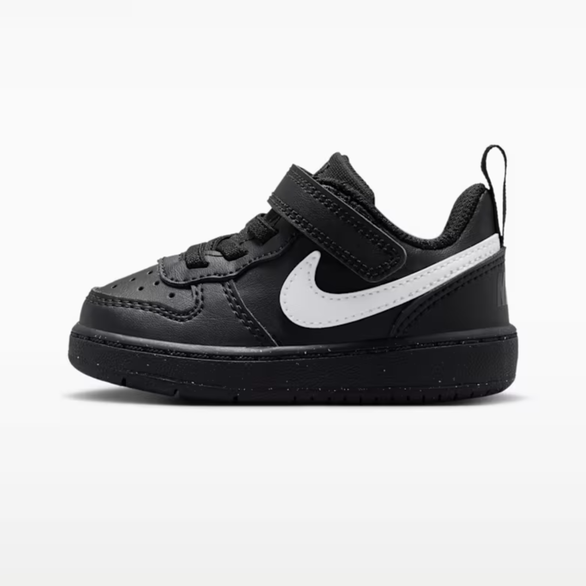 Nike Court Borough Low Recraft – BabyToddler – BlackBlackWhite (5)