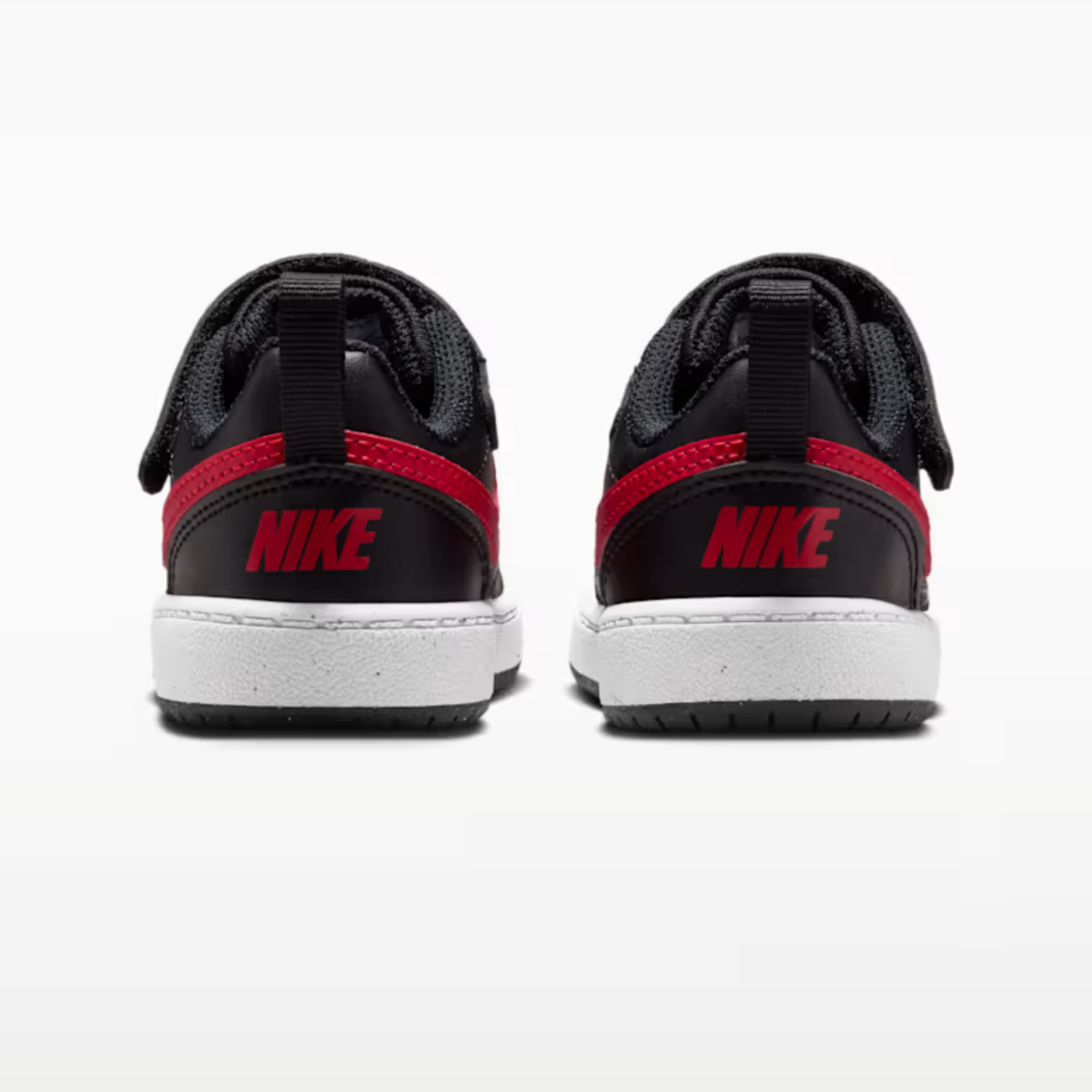 Nike Court Borough Low Recraft – BabyToddler – BlackWhiteUniversity Red (4)