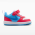 Nike Court Borough Low Recraft BabyToddler Fusion RedFootball BlueWhiteEnergy 1