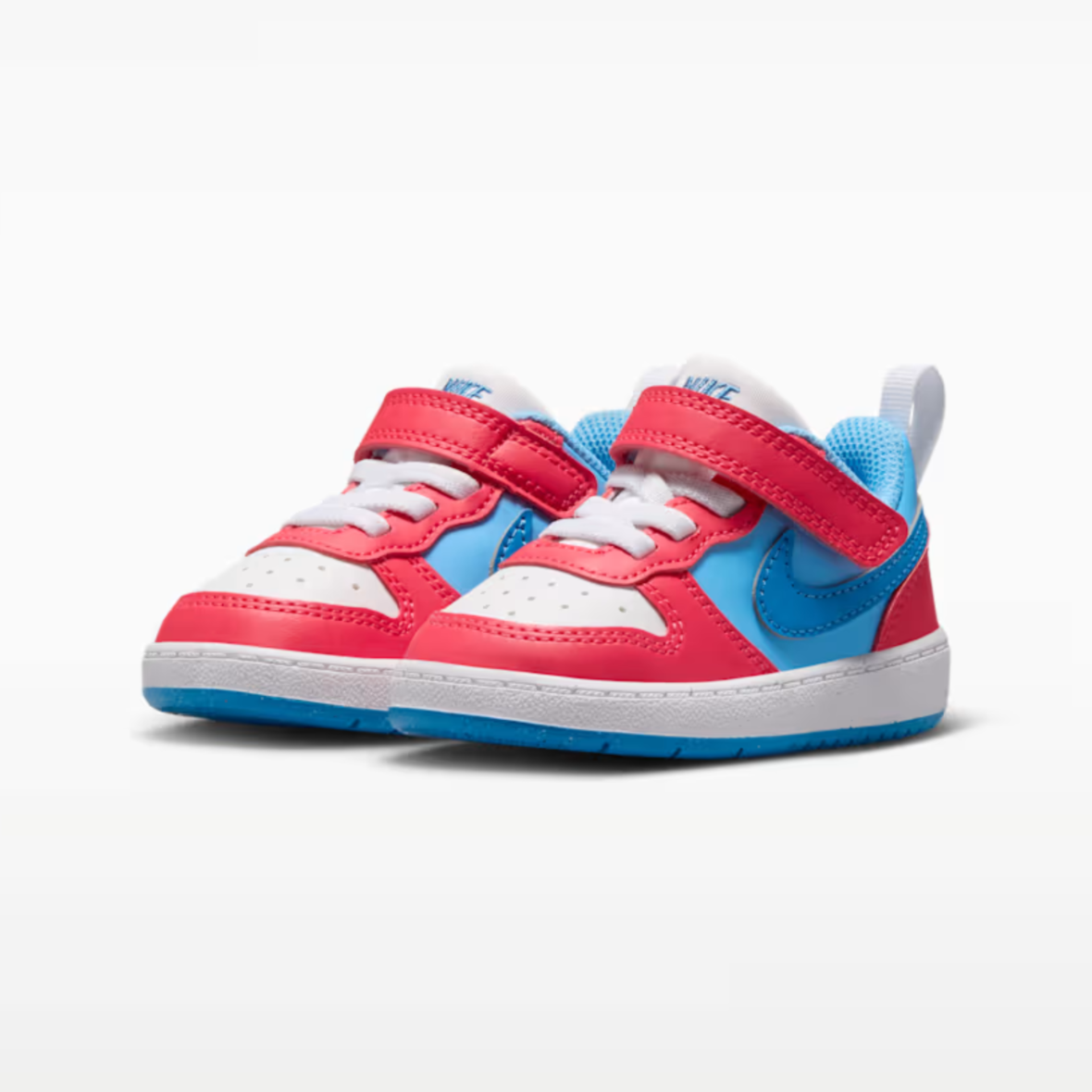 Nike Court Borough Low Recraft – BabyToddler – Fusion RedFootball BlueWhiteEnergy (3)